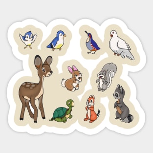 Forest Friends Sticker